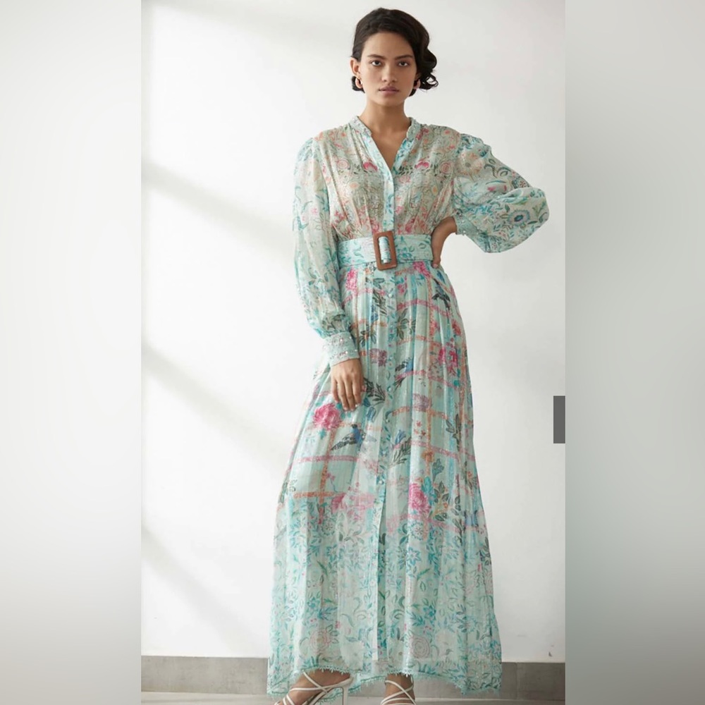 Hemant and Nandita COSMIC long shirt dress size L
